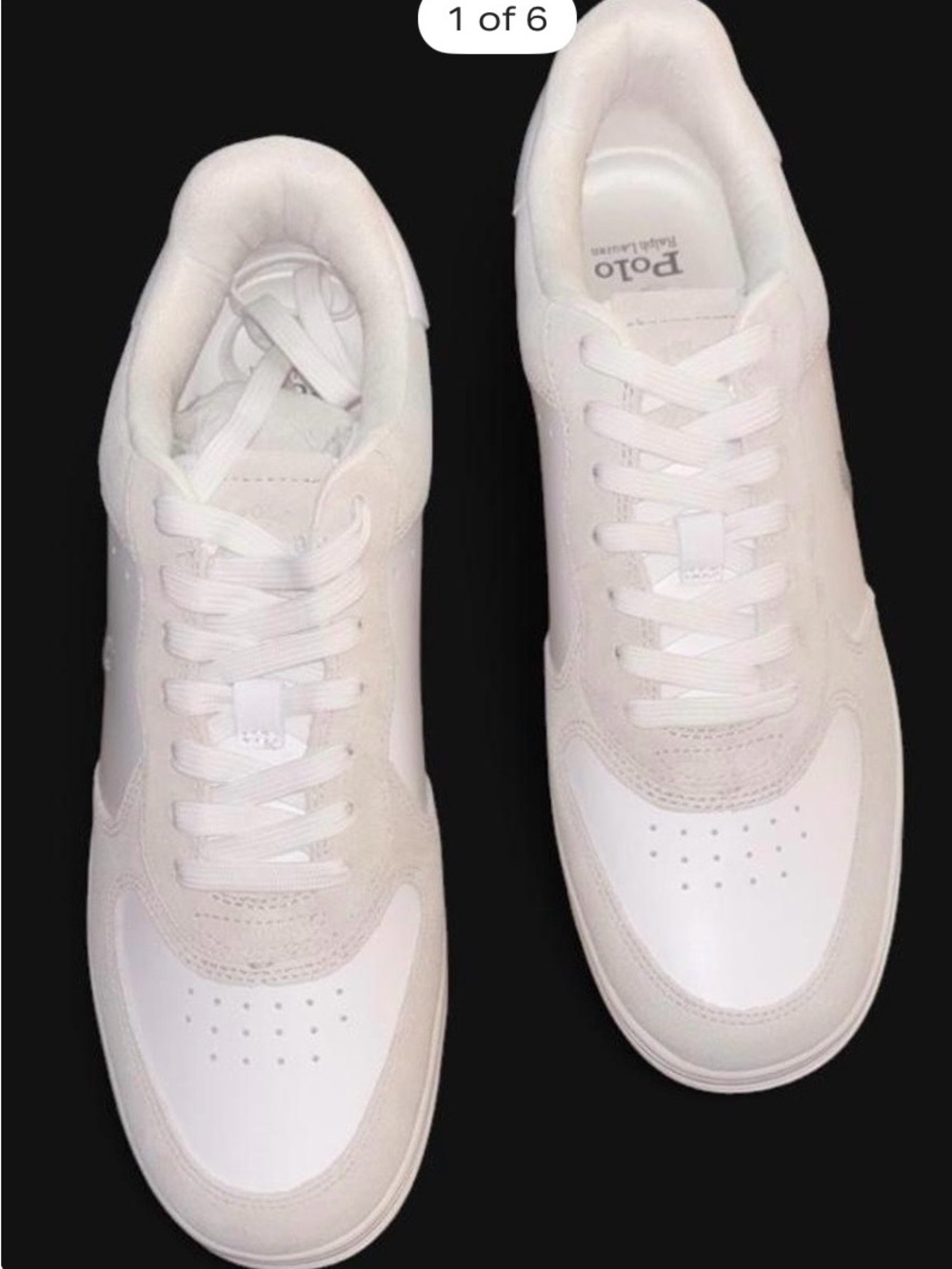 Masters All-White Low-Top Sneakers